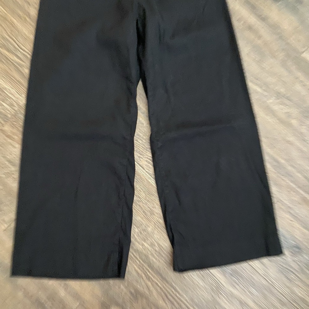 Anthropologie Maeve The Colette Crop Wide-Leg Linen Blend Pants Maeve 25 PETITE - Picture 3 of 8